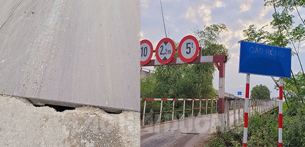 Xây cầu mới cho người dân khu 2, thôn Hà Tiên